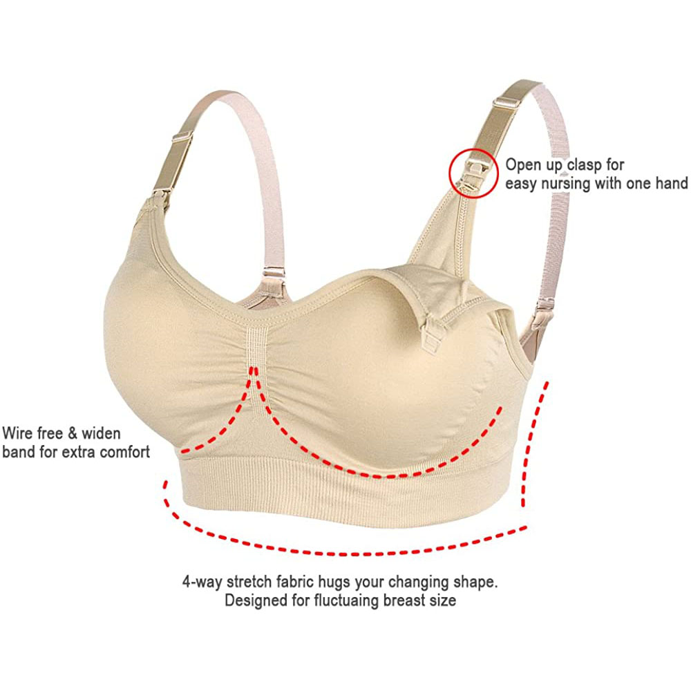 สตรีคลอดบุตรพยาบาล Bra Materna - Nursing Bra Clip บทวิจารณ์และราคา